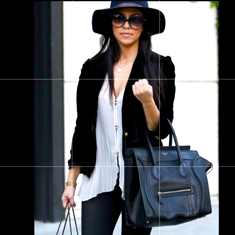 Authentic Celine Lauggage Tote